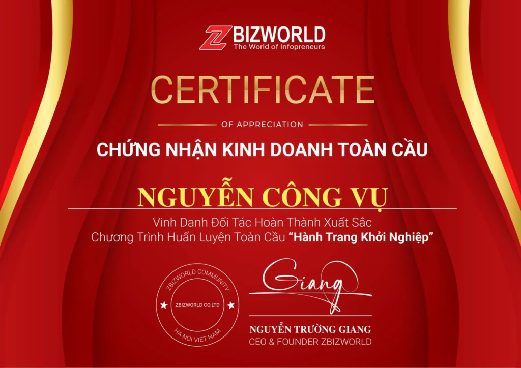Hành Trang Khởi Nghiệp