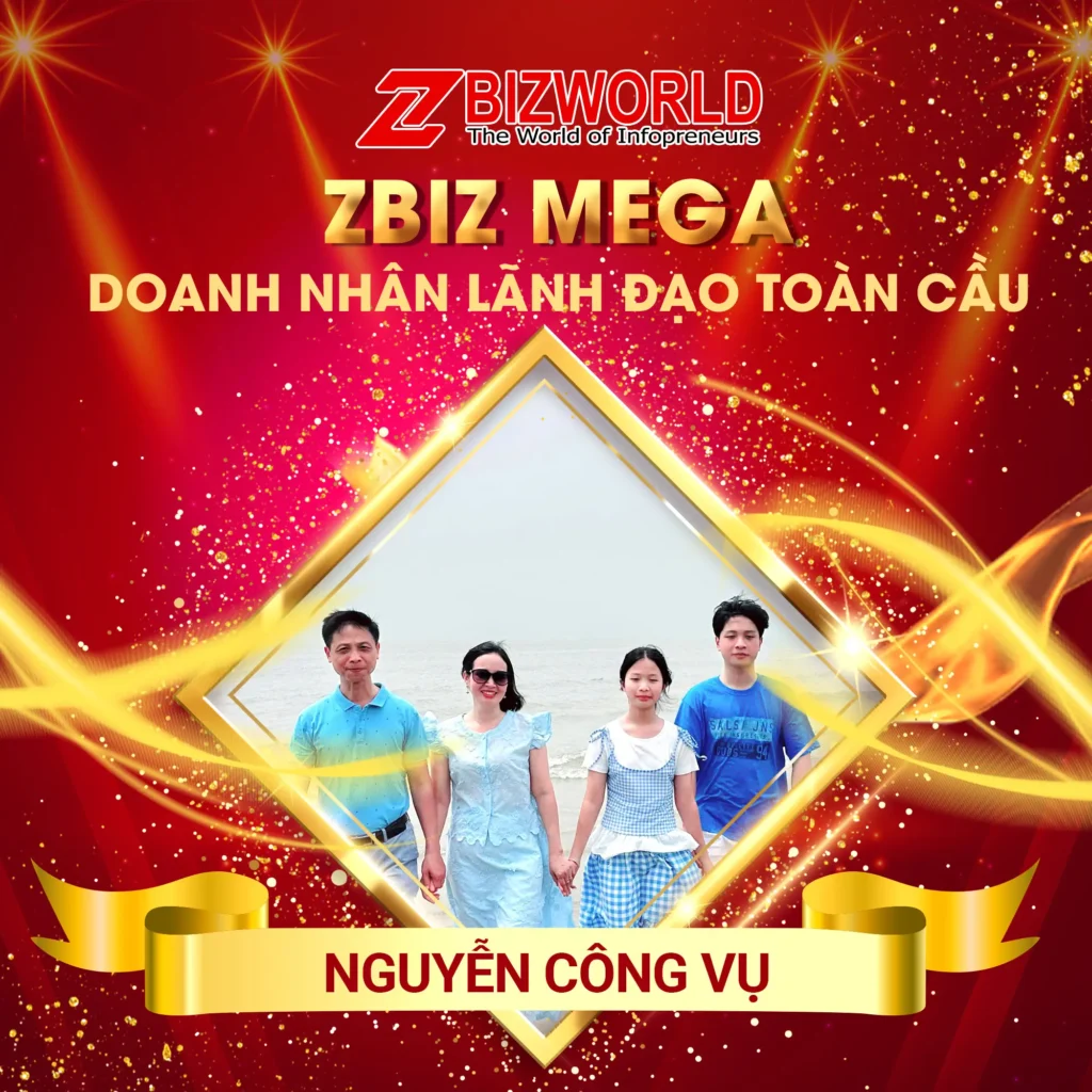 Doanh Nhân Lãnh Đạo Toàn Cầu Nguyễn Công Vụ